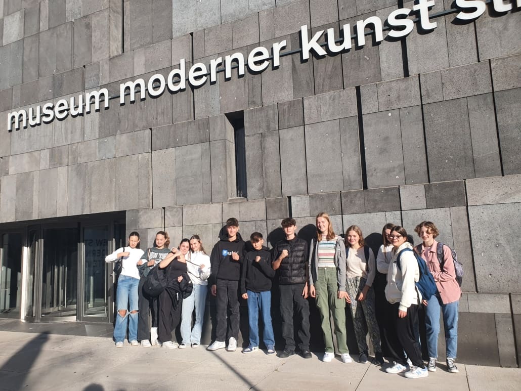 5CW auf Exkursion nach Wien in das Museum für moderne Kunst – MUMOK